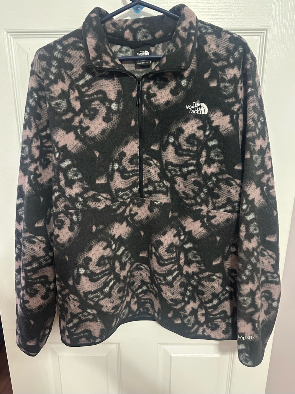 The North Face Men's Polartec Half Zip Fleece Pullover Jacket Size Large